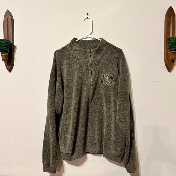 Cheyenne River LBI Quarter Zip//Size M - Picture 1 of 4